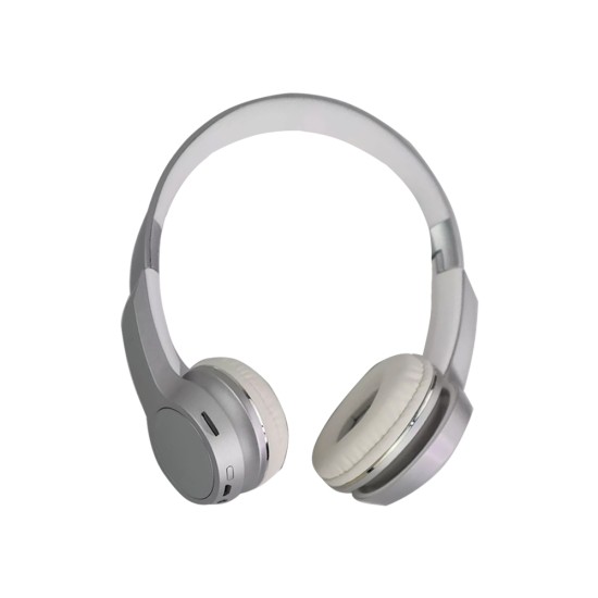 BLUETOOTH HEADPHONE WIRELESS XY-201 WITH TOUCH CONTROL SILVER